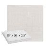 Picture of Cassava White | Sunbrella® 20" x 20" x 3" Outdoor Dining Cushion