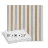 Picture of Costa Beachstone | Sunbrella® 20" x 20" x 3" Outdoor Dining Cushion