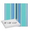Picture of Dolce Oasis | Sunbrella® 20" x 20" x 3" Outdoor Dining Cushion