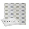 Picture of Dream Mist | Sunbrella® 20" x 20" x 3" Outdoor Dining Cushion