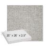 Picture of Dumont Dove | Sunbrella® 20" x 20" x 3" Outdoor Dining Cushion