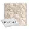 Picture of Etna Dune | Sunbrella® 20" x 20" x 3" Outdoor Dining Cushion