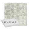Picture of Etna Juniper | Sunbrella® 20" x 20" x 3" Outdoor Dining Cushion