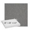 Picture of Heritage Slate | Sunbrella® 20" x 20" x 3" Outdoor Dining Cushion