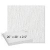 Picture of Improve White | Sunbrella® 20" x 20" x 3" Outdoor Dining Cushion
