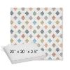 Picture of Infused Gem | Sunbrella® 20" x 20" x 3" Outdoor Dining Cushion