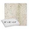 Picture of Instinct Dune | Sunbrella® 20" x 20" x 3" Outdoor Dining Cushion