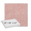 Picture of Kismet Coral | Sunbrella® 20" x 20" x 3" Outdoor Dining Cushion