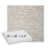 Picture of Litchfield Fog | Sunbrella® 20" x 20" x 3" Outdoor Dining Cushion