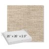Picture of Momento Parchment | Sunbrella® 20" x 20" x 3" Outdoor Dining Cushion