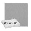 Picture of Natte Grey Chine | Sunbrella® 20" x 20" x 3" Outdoor Dining Cushion