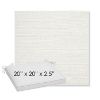 Picture of Piazza Cloud | Sunbrella® 20" x 20" x 3" Outdoor Dining Cushion