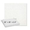 Picture of Platform Salt | Sunbrella® 20" x 20" x 3" Outdoor Dining Cushion
