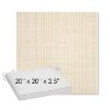 Picture of Proven Flax | Sunbrella® 20" x 20" x 3" Outdoor Dining Cushion