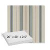 Picture of Saltillo Sagebrush | Sunbrella® 20" x 20" x 3" Outdoor Dining Cushion