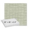 Picture of Slow Spirea | Sunbrella® 20" x 20" x 3" Outdoor Dining Cushion