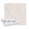 Picture of Tectonic Parchment | Sunbrella® 20" x 20" x 3" Outdoor Dining Cushion