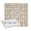 Picture of Toggle Driftwood | Sunbrella® 20" x 20" x 3" Outdoor Dining Cushion