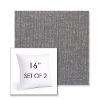 Picture of Abstraction Denim | Set of 2 | Sunbrella 16" Square Outdoor Throw Pillows with Premium Inserts