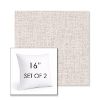 Picture of Abstraction Dune | Set of 2 | Sunbrella 16" Square Outdoor Throw Pillows with Premium Inserts