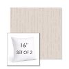 Picture of Abundant Parchment | Set of 2 | Sunbrella 16" Square Outdoor Throw Pillows with Premium Inserts