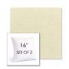 Picture of Canvas Canvas | Set of 2 | Sunbrella 16" Square Outdoor Throw Pillows with Premium Inserts