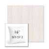 Picture of Carlo Sand | Set of 2 | Sunbrella 16" Square Outdoor Throw Pillows with Premium Inserts