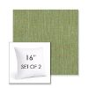 Picture of Cassava Spring | Set of 2 | Sunbrella 16" Square Outdoor Throw Pillows with Premium Inserts