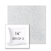 Picture of Frond Sky | Set of 2 | Sunbrella 16" Square Outdoor Throw Pillows with Premium Inserts