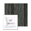 Picture of Harvest Basalt | Set of 2 | Sunbrella 16" Square Outdoor Throw Pillows with Premium Inserts