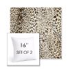 Picture of Instinct Espresso | Set of 2 | Sunbrella 16" Square Outdoor Throw Pillows with Premium Inserts