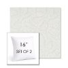 Picture of Lively Sage | Set of 2 | Sunbrella 16" Square Outdoor Throw Pillows with Premium Inserts