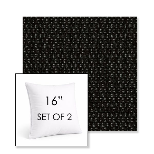 Picture of Lopi Baribal | Set of 2 | Sunbrella 16" Square Outdoor Throw Pillows with Premium Inserts