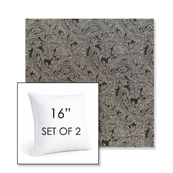 Picture of Mahalo Equinox | Set of 2 | Sunbrella 16" Square Outdoor Throw Pillows with Premium Inserts