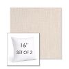 Picture of Nova Glimmer | Set of 2 | Sunbrella 16" Square Outdoor Throw Pillows with Premium Inserts