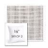 Picture of Rest Ink | Set of 2 | Sunbrella 16" Square Outdoor Throw Pillows with Premium Inserts