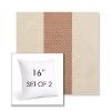 Picture of Rothko Pink Lady | Set of 2 | Sunbrella 16" Square Outdoor Throw Pillows with Premium Inserts