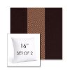 Picture of Rothko Sangria | Set of 2 | Sunbrella 16" Square Outdoor Throw Pillows with Premium Inserts