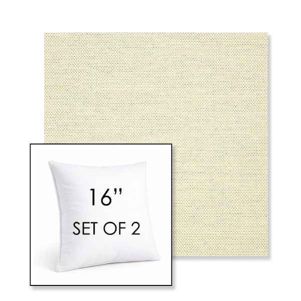 Picture of Sailcloth Sailor | Set of 2 | Sunbrella 16" Square Outdoor Throw Pillows with Premium Inserts