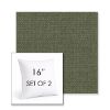 Picture of Source Aquamarina | Set of 2 | Sunbrella 16" Square Outdoor Throw Pillows with Premium Inserts