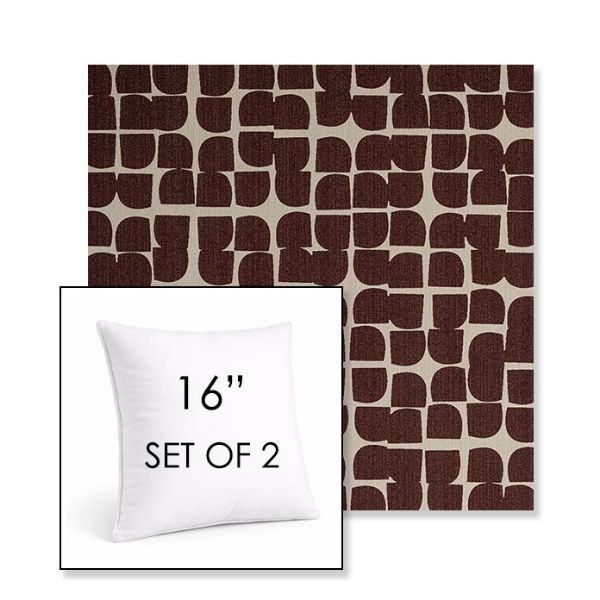 Picture of Toggle Plumberry | Set of 2 | Sunbrella 16" Square Outdoor Throw Pillows with Premium Inserts