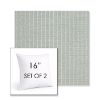 Picture of Trail Sky | Set of 2 | Sunbrella 16" Square Outdoor Throw Pillows with Premium Inserts