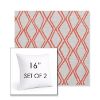 Picture of Voyage Tamale | Set of 2 | Sunbrella 16" Square Outdoor Throw Pillows with Premium Inserts