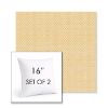 Picture of Wadi Riviera | Set of 2 | Sunbrella 16" Square Outdoor Throw Pillows with Premium Inserts
