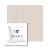 Picture of Abundant Parchment | Set of 2 | Sunbrella 18" Square Outdoor Throw Pillows with Premium Inserts