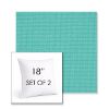 Picture of Bliss Breeze | Set of 2 | Sunbrella 18" Square Outdoor Throw Pillows with Premium Inserts
