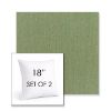 Picture of Canvas Fern | Set of 2 | Sunbrella 18" Square Outdoor Throw Pillows with Premium Inserts