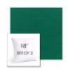 Picture of Canvas Forest Green | Set of 2 | Sunbrella 18" Square Outdoor Throw Pillows with Premium Inserts