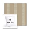 Picture of Caper Camel | Set of 2 | Sunbrella 18" Square Outdoor Throw Pillows with Premium Inserts