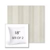 Picture of Carlo Celery | Set of 2 | Sunbrella 18" Square Outdoor Throw Pillows with Premium Inserts